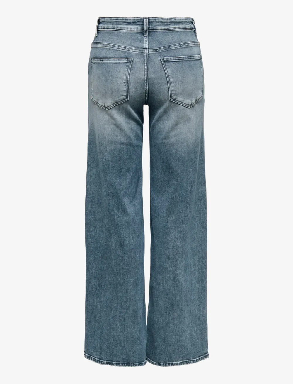 ONLY - ONLMADISON BLUSH HW WIDE DNM REA570 NOOS - brede jeans - special blue grey denim - 1