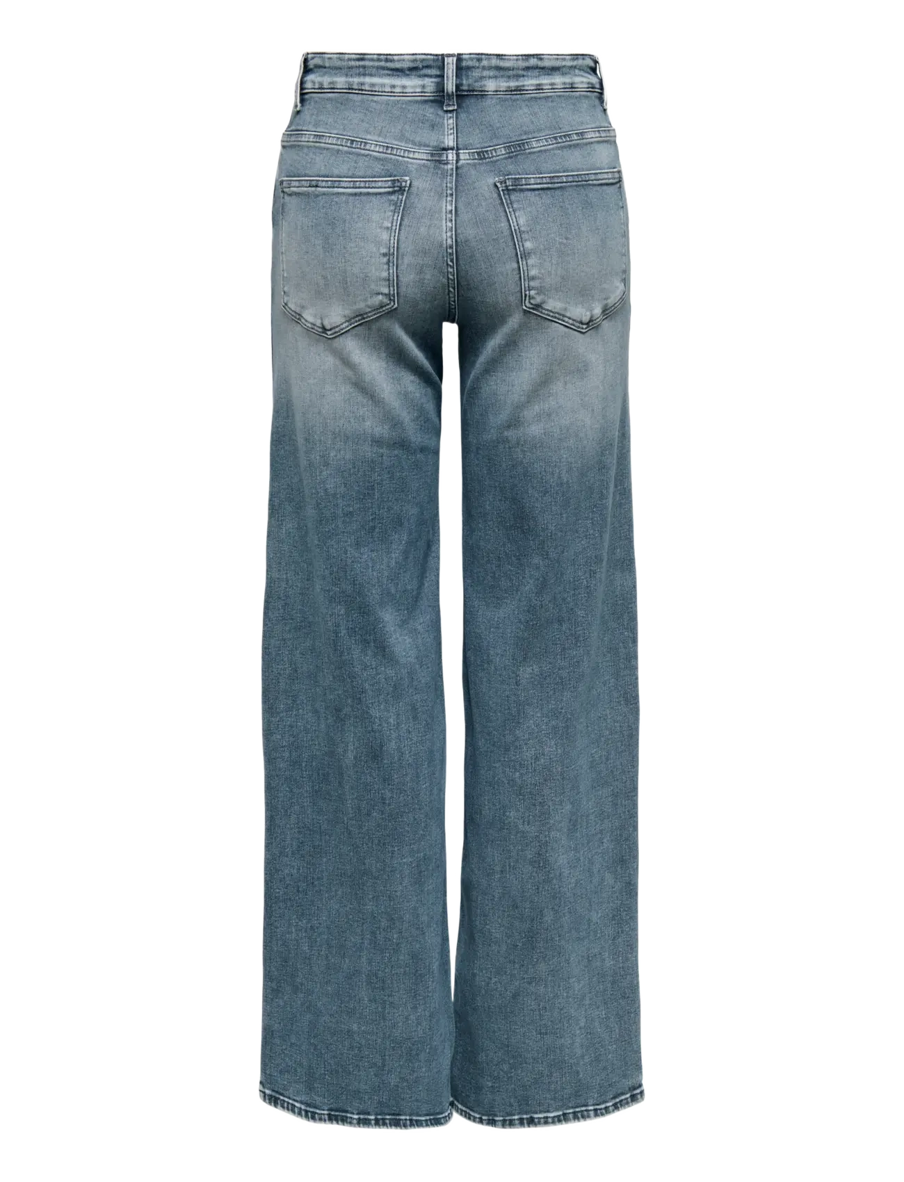 ONLY - ONLMADISON BLUSH HW WIDE DNM REA570 NOOS - wide leg jeans - special blue grey denim - 2