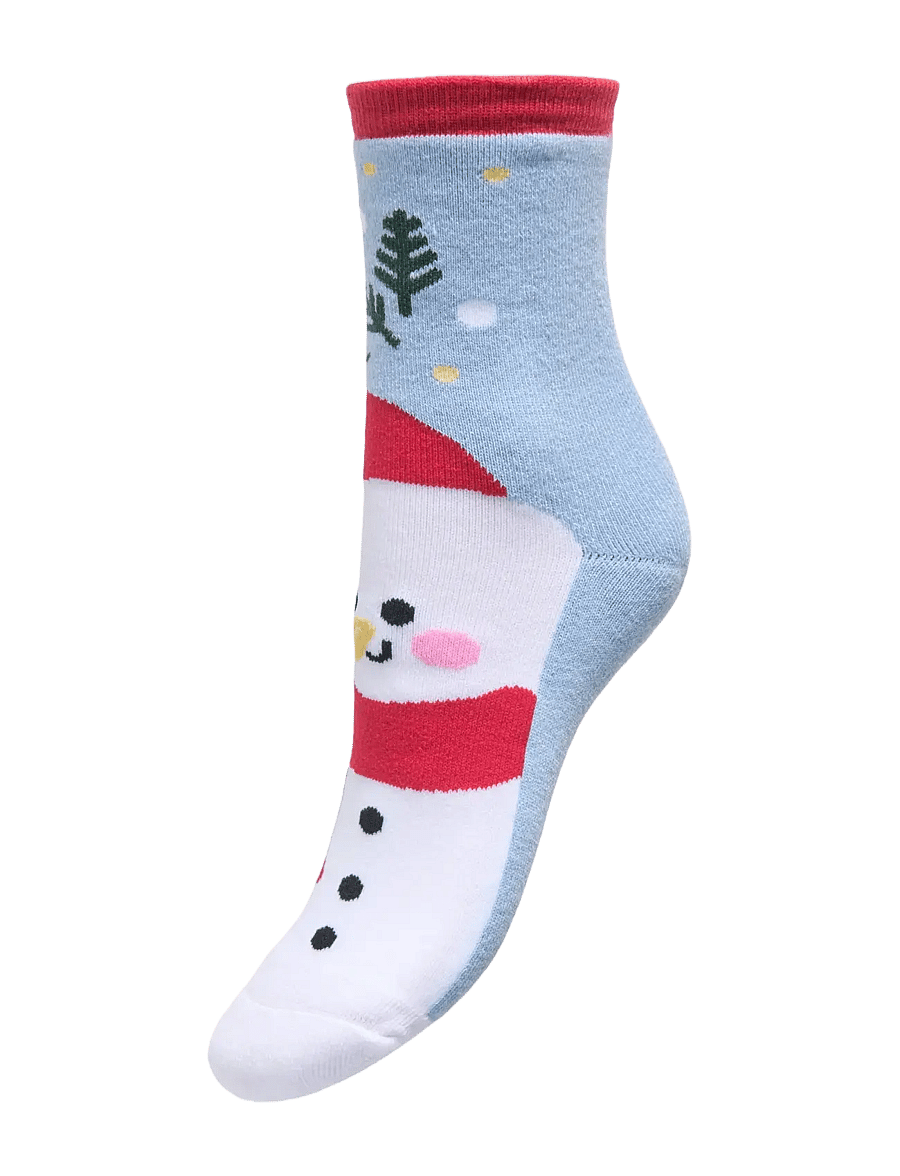 ONLY - ONLCHRISTMAS HEAVY 3-PACK SOCK ACC - cloud dancer - 2