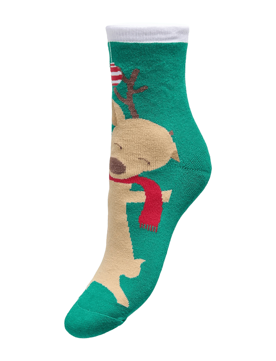 ONLY - ONLCHRISTMAS HEAVY 3-PACK SOCK ACC - cloud dancer - 4