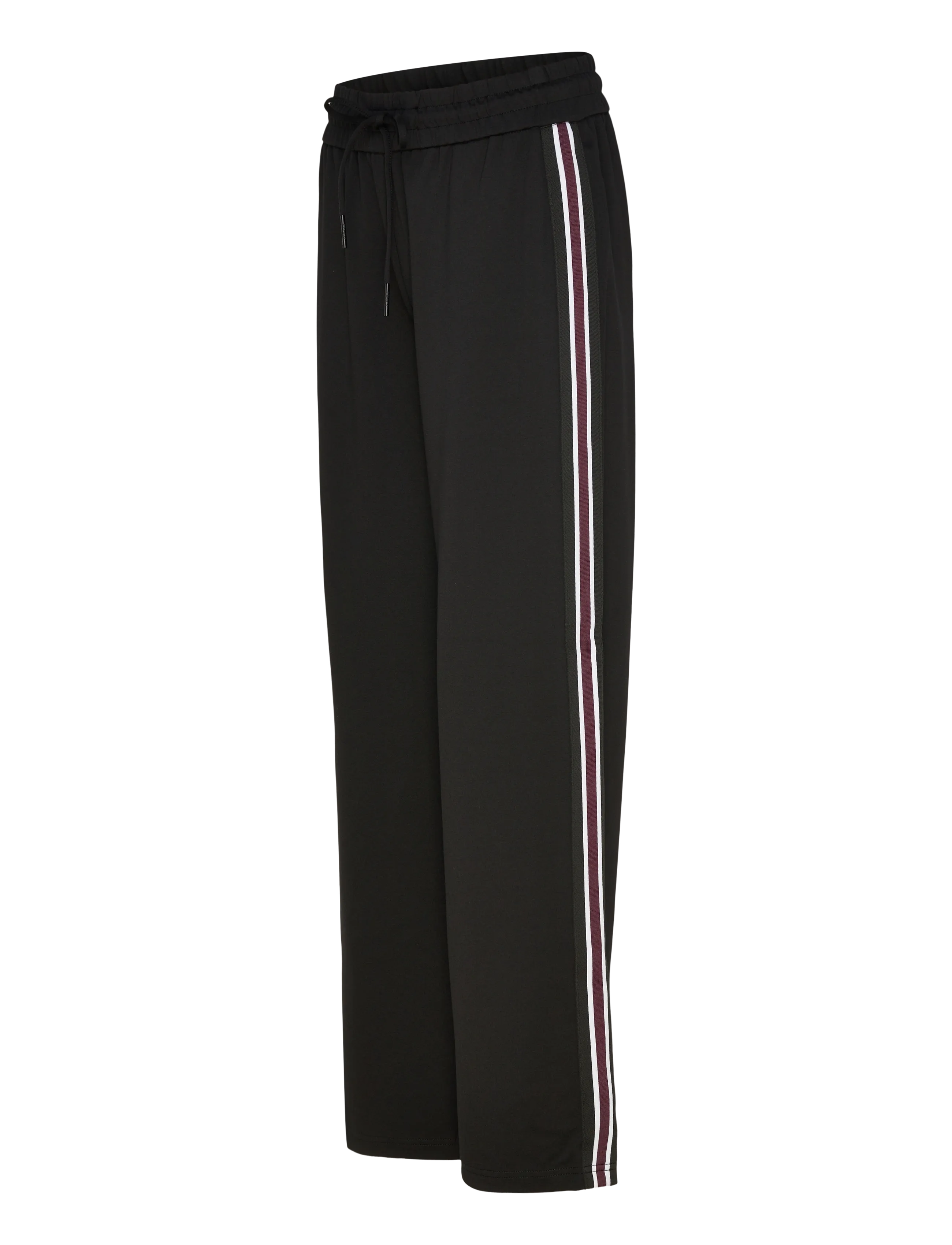 ONLY - ONLPOPTRASH-TADIA MW X-WIDE TAPE PNT - wide leg trousers - black - 3