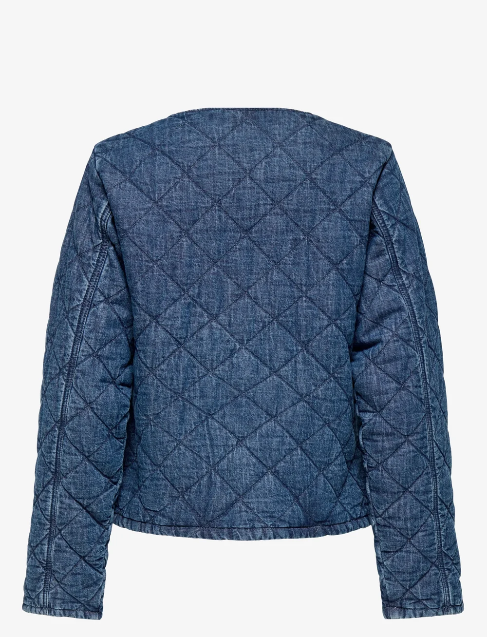 ONLY - ONLROSA L/S QUILT DNM JACKET AKM - teksatagid - medium blue denim - 2