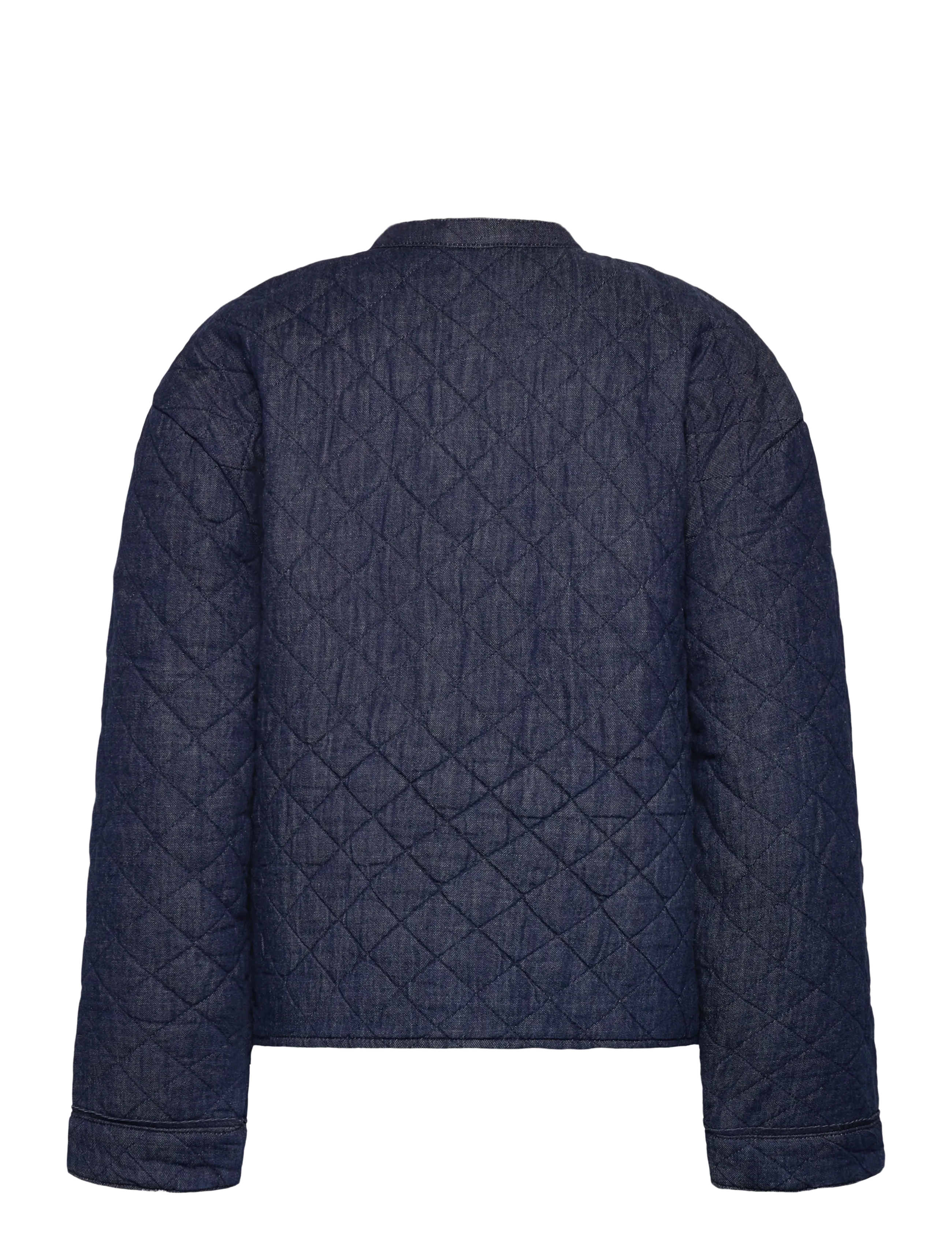ONLY - ONLHALLIE QUILTED DNM JACKET AKM NOOS - forårsjakker - dark blue denim - 2