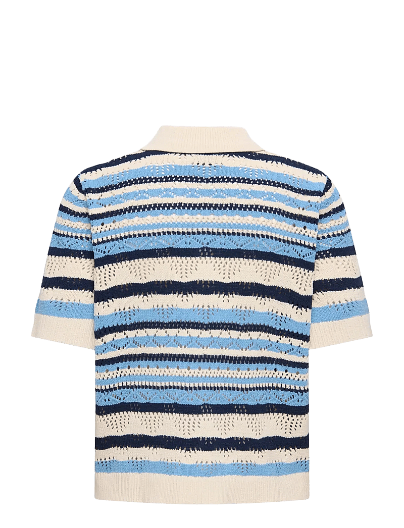 ONLY - ONLLULA POLO S/S CARDIGAN KNT NOOS - cardigans - allure - 2