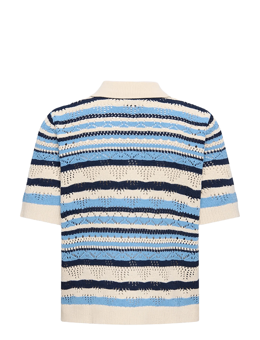 ONLY - ONLLULA POLO S/S CARDIGAN KNT NOOS - cardigans - allure - 2