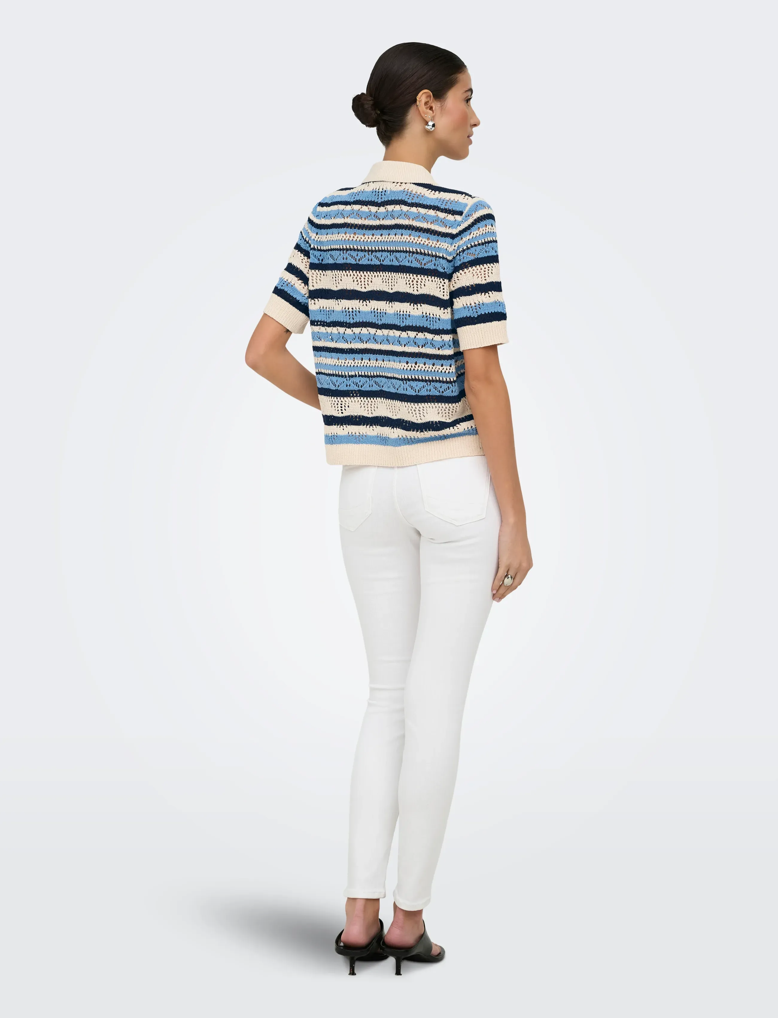 Onllula Polo S/S Cardigan Knt Noos 2