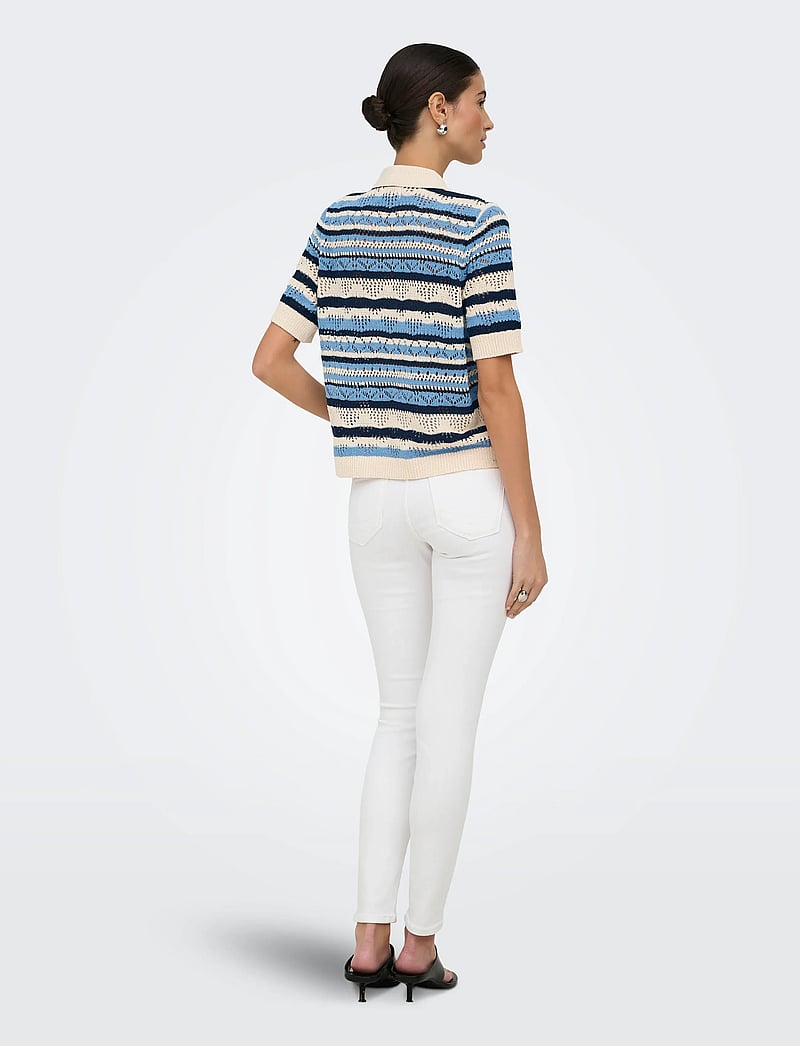 ONLY - ONLLULA POLO S/S CARDIGAN KNT NOOS - cardigans - allure - 3