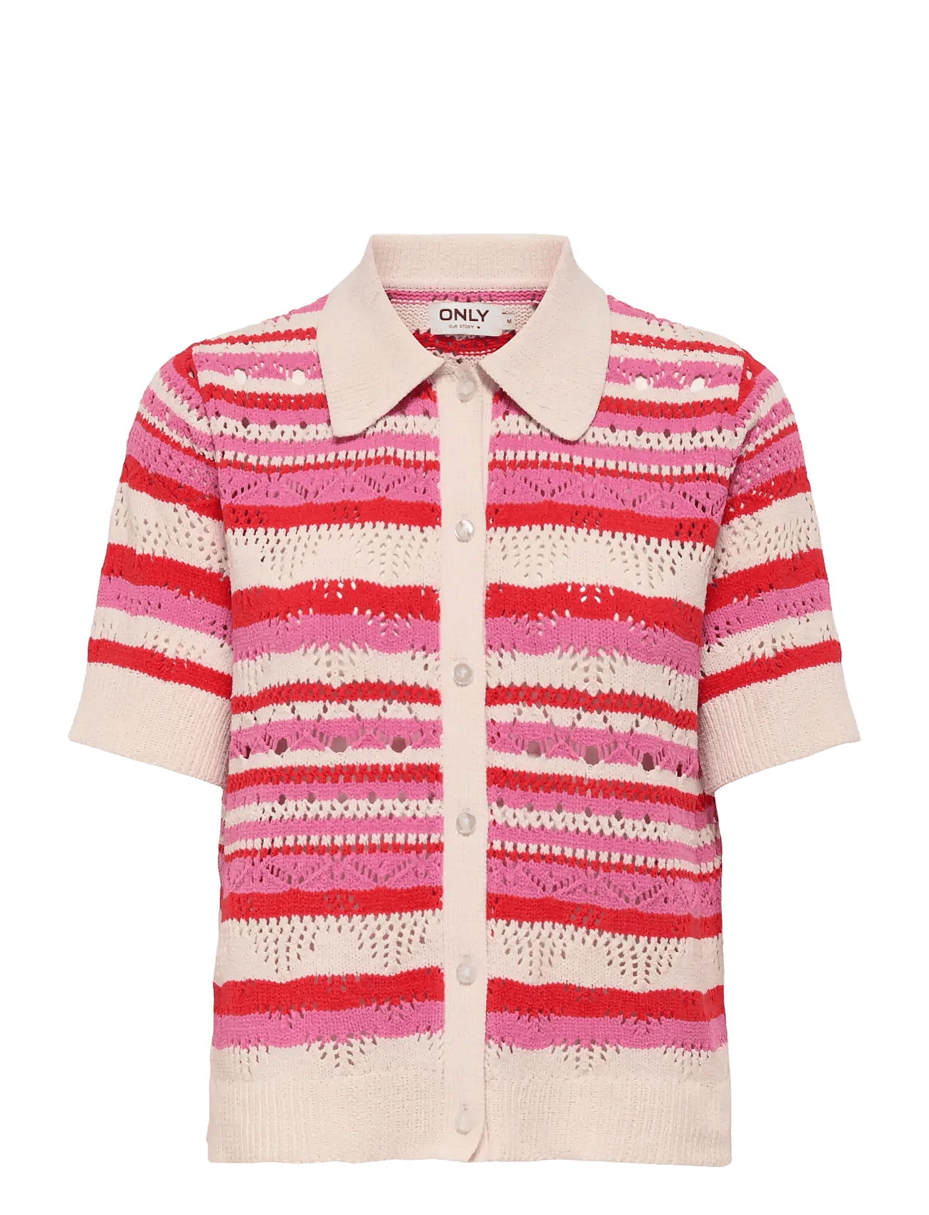 ONLY | Onllula Polo S/S Cardigan Knt Noos | XL