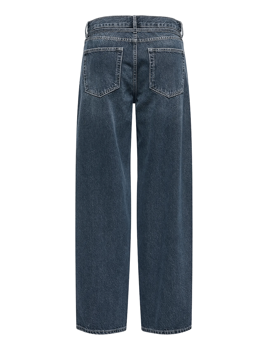 ONLY - ONLGIANNA MW STRAIGHT DNM DOT003 NOOS - special blue grey denim - 2