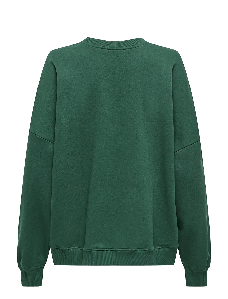 ONLY - ONLBILA L/S BEAR O-NECK SWT - hverdags stil - pineneedle - 2