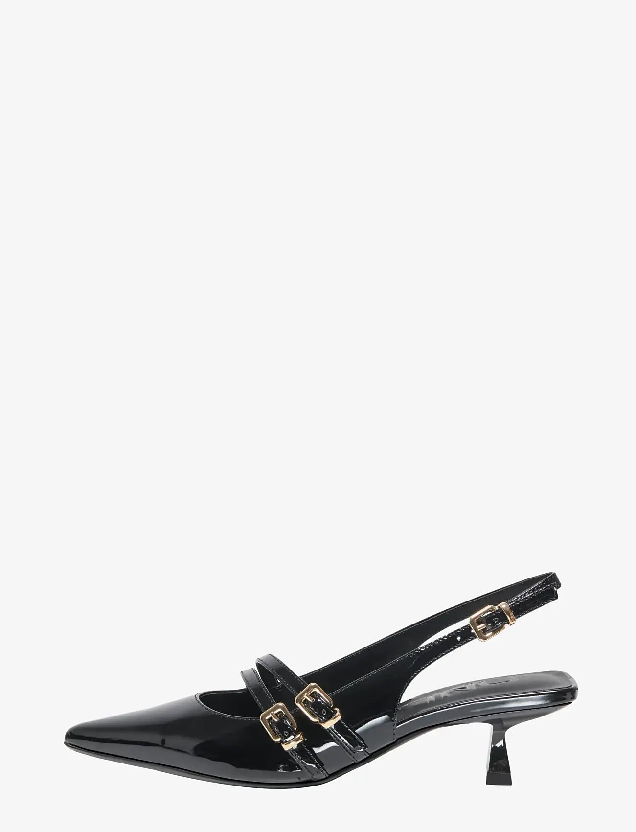 ONLY - ONLCOCO-8 BUCKLE SLINGBACK PUMP - kvinnor - black - 0