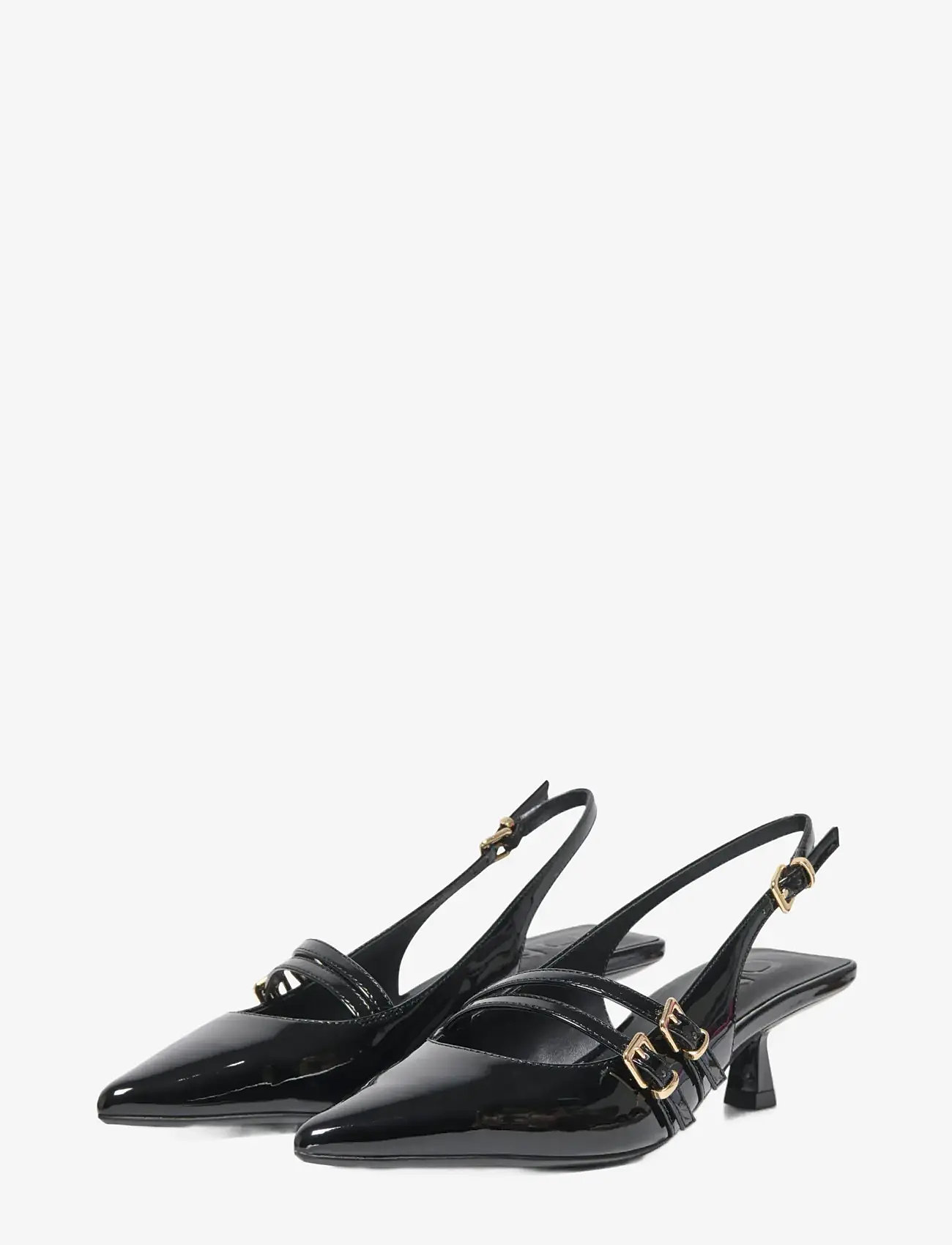 ONLY - ONLCOCO-8 BUCKLE SLINGBACK PUMP - kvinnor - black - 2