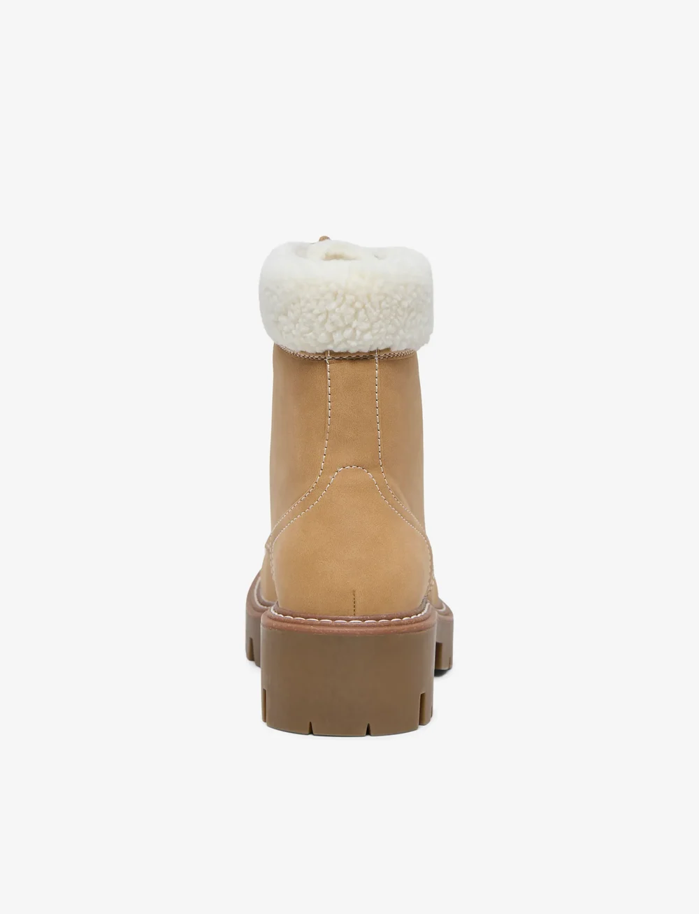 ONLY - ONLBETTY-11 WARM LACE UP - geschnürte stiefel - new wheat - 2