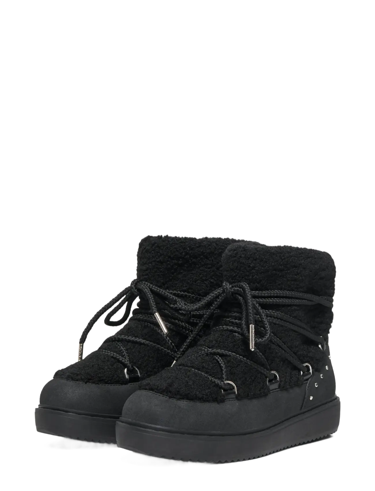 ONLY - ONLSTORMAZY-1 WARM - buty sznurowane - black - 1