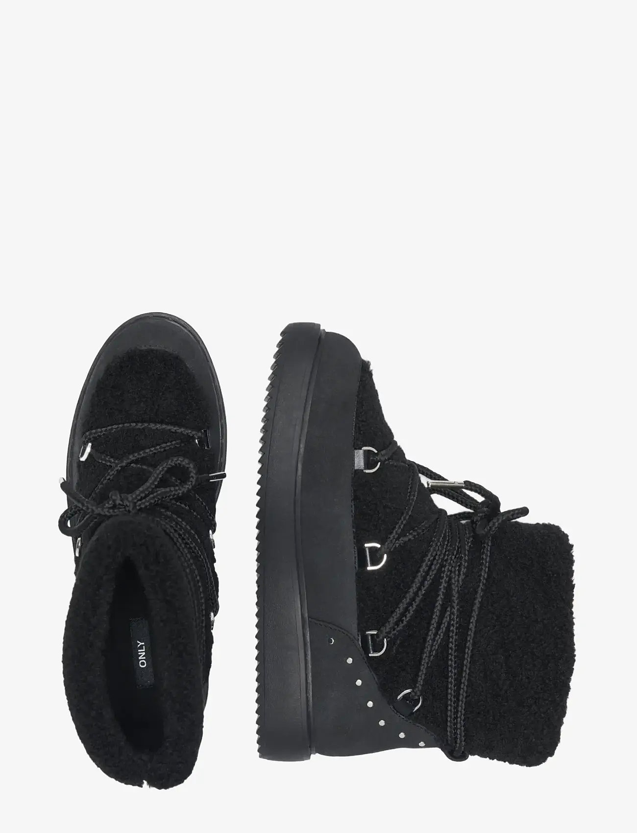 ONLY - ONLSTORMAZY-1 WARM - geschnürte stiefel - black - 2