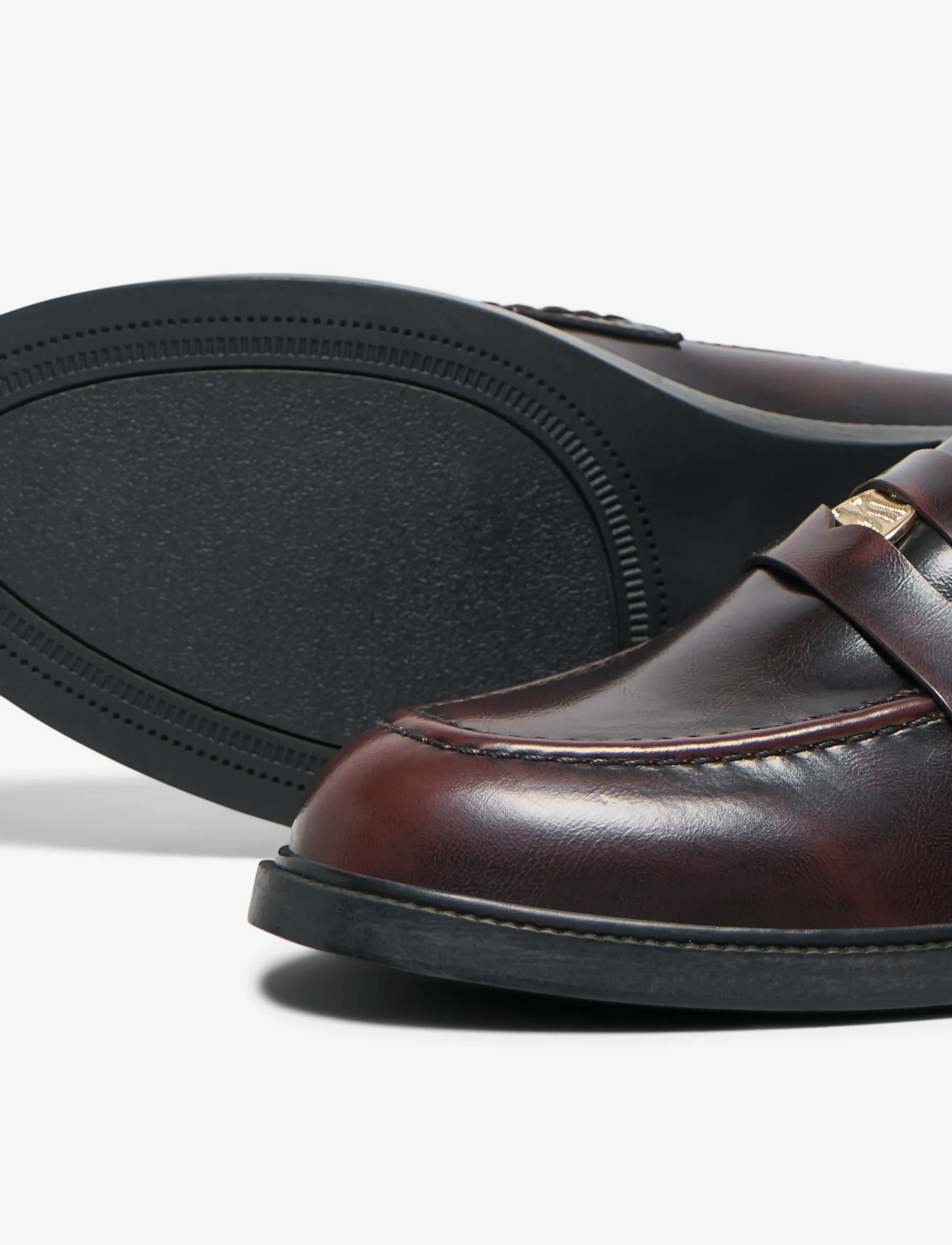 ONLY - ONLLUX-12 BUTTON LOAFER NOOS - decadent chocolate - 3