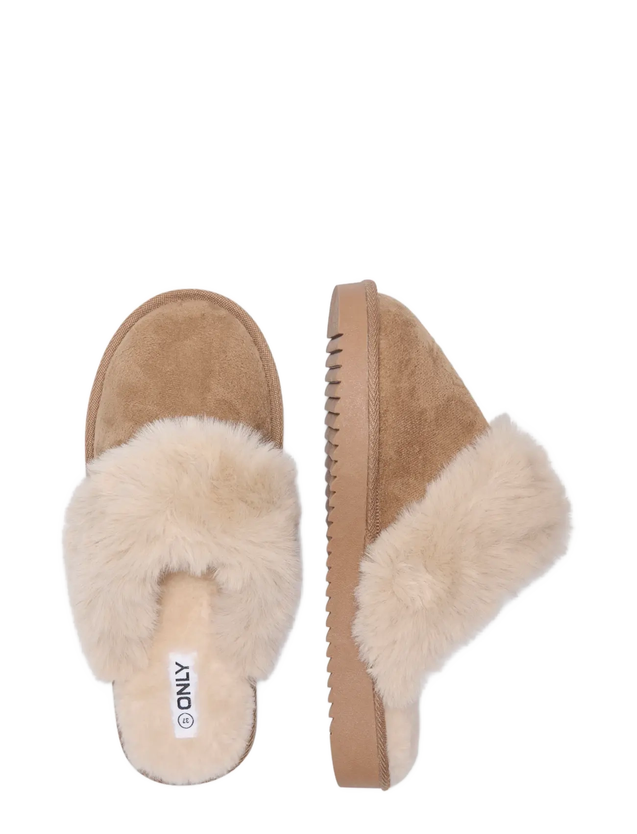 ONLY - ONLCATH TEDDY HOMESLIPPER NOOS - alltags-style - cognac - 3