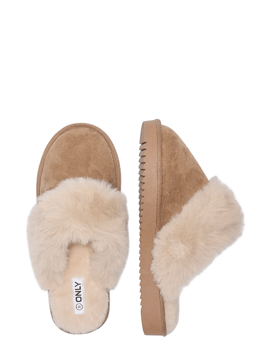 ONLY - ONLCATH TEDDY HOMESLIPPER NOOS - alltags-style - cognac - 3