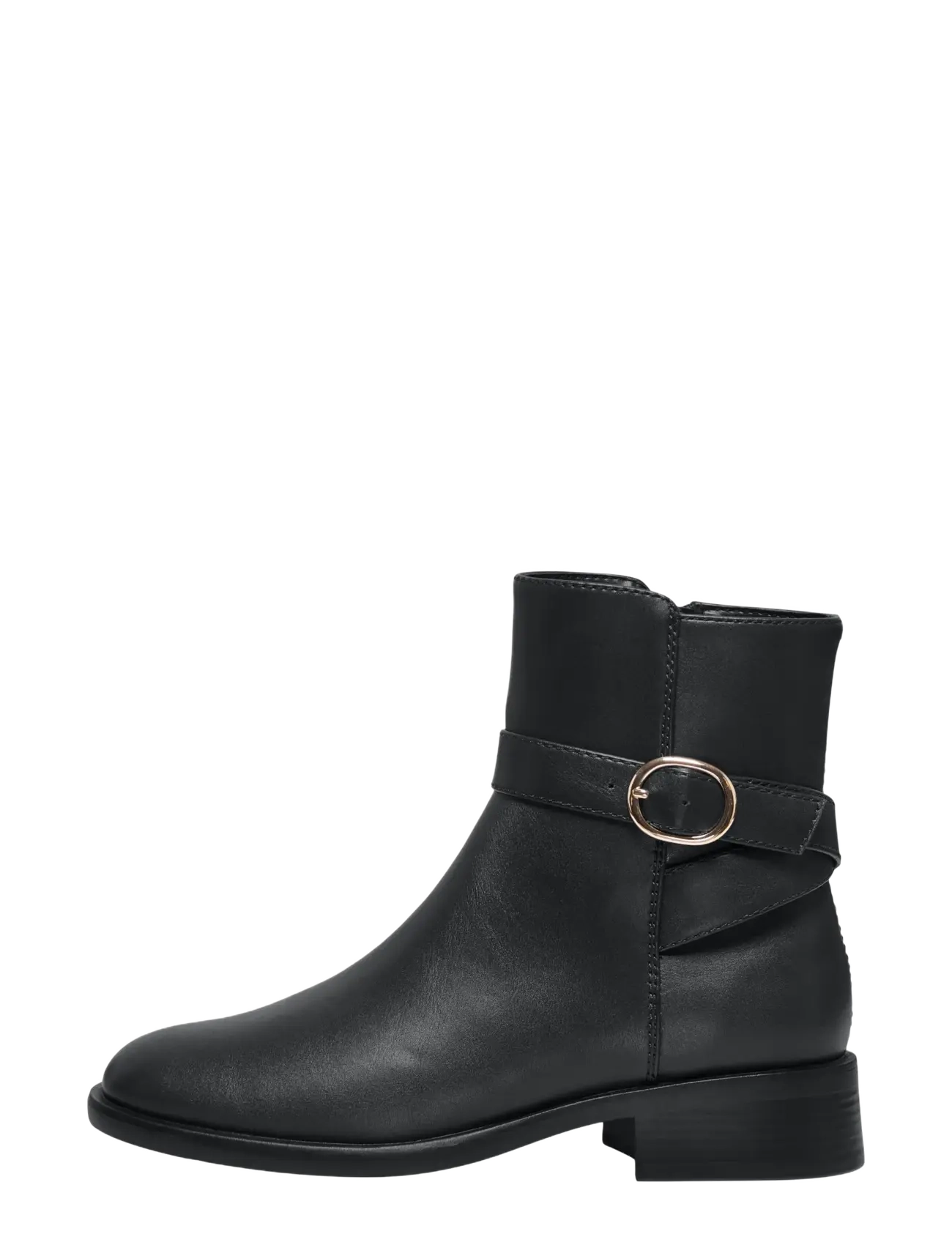 ONLY ONLBENNI-2 BUCKLE BOOT - Sko - BLACK / black