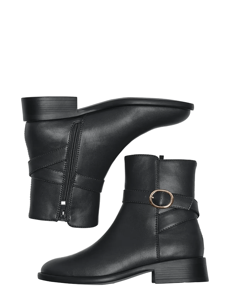 ONLY - ONLBENNI-2 BUCKLE BOOT - black - 3