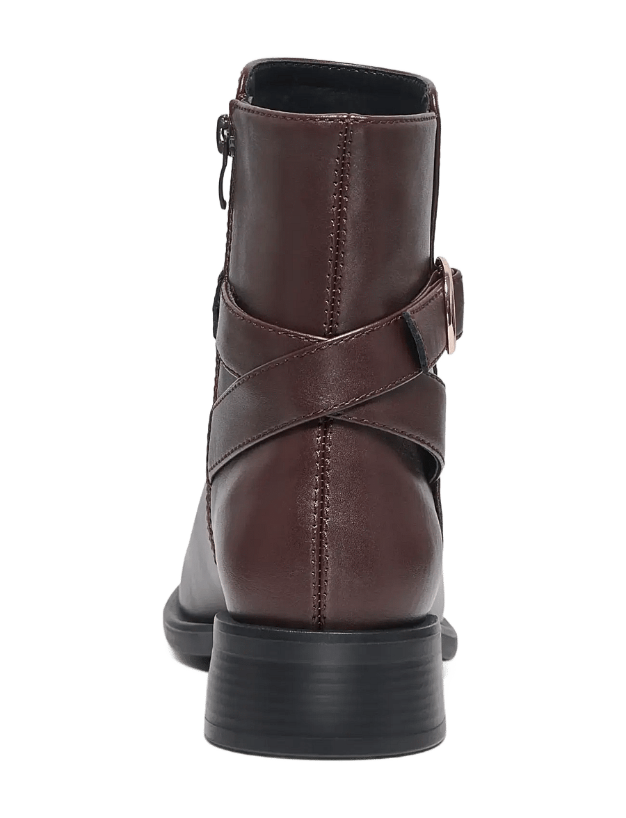 ONLY - ONLBENNI-2 BUCKLE BOOT - støvletter - brown stone - 1
