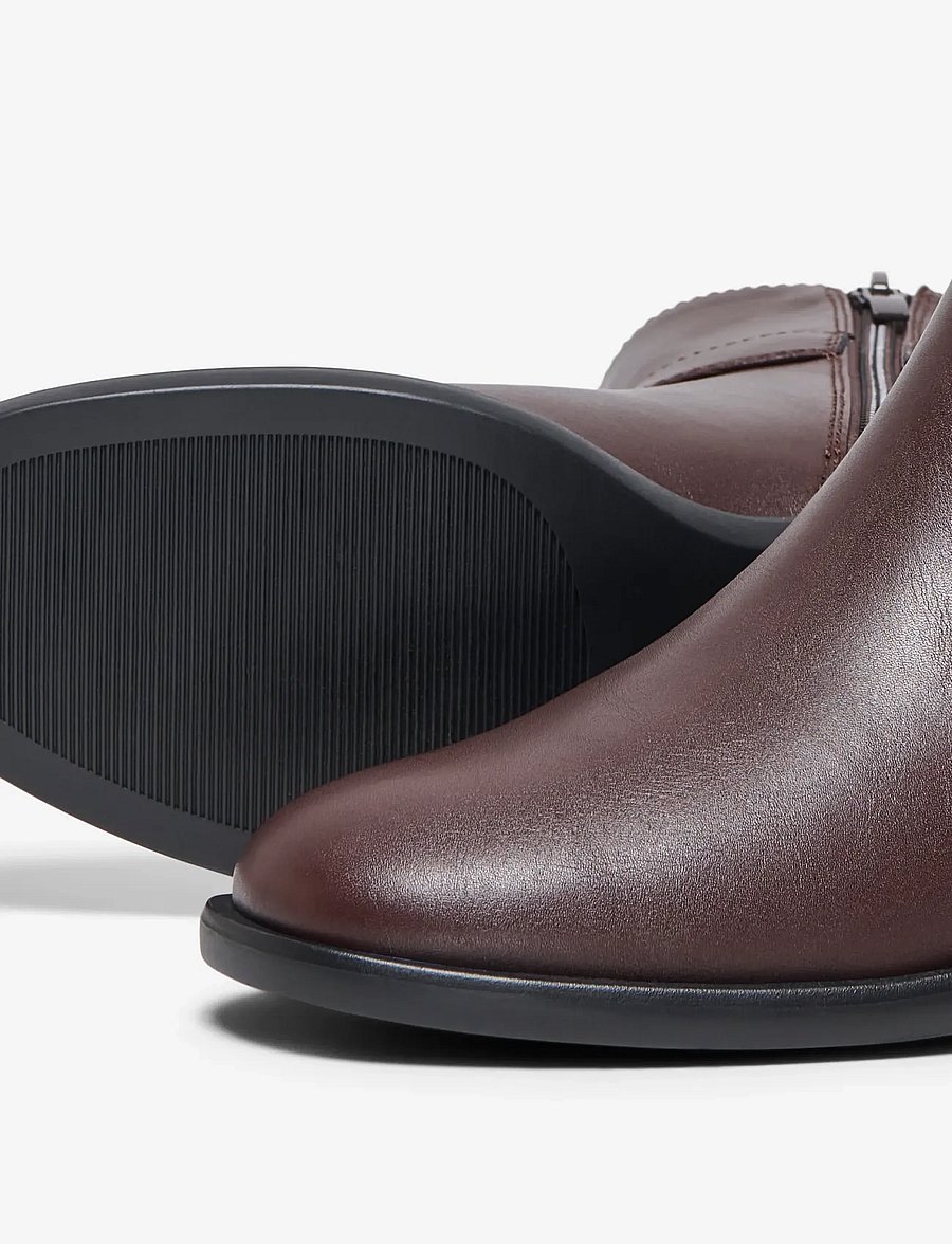 ONLY - ONLBENNI-2 BUCKLE BOOT - støvletter - brown stone - 4