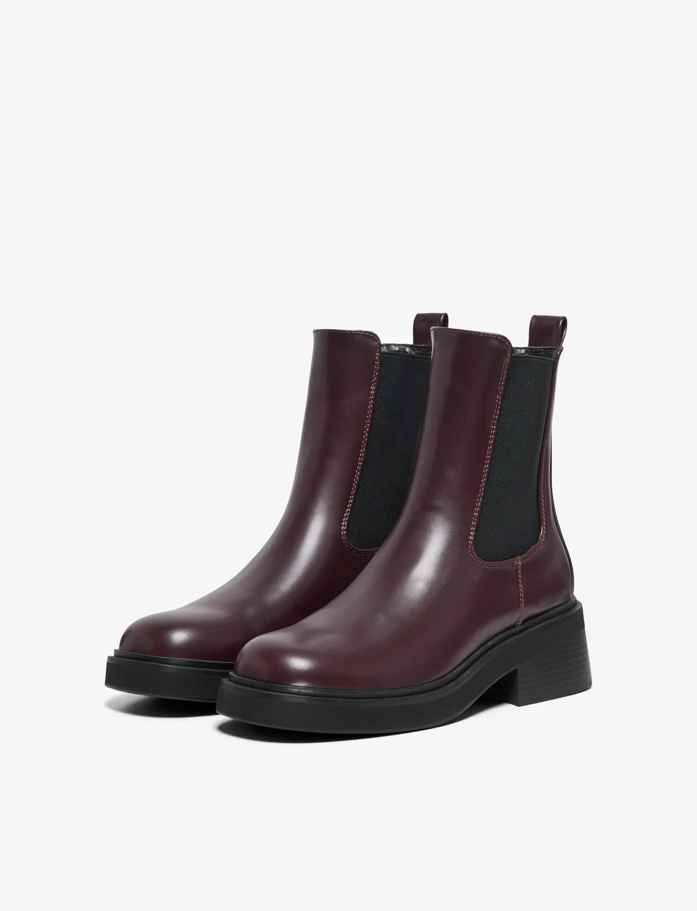 ONLY - ONLBUTTER-1 CHELSEA BOOT NOOS - vardagsstil - plum perfect - 4
