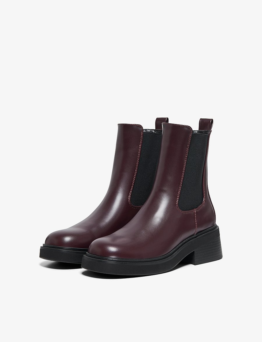 ONLY - ONLBUTTER-1 CHELSEA BOOT NOOS - chelsea boots - plum perfect - 4