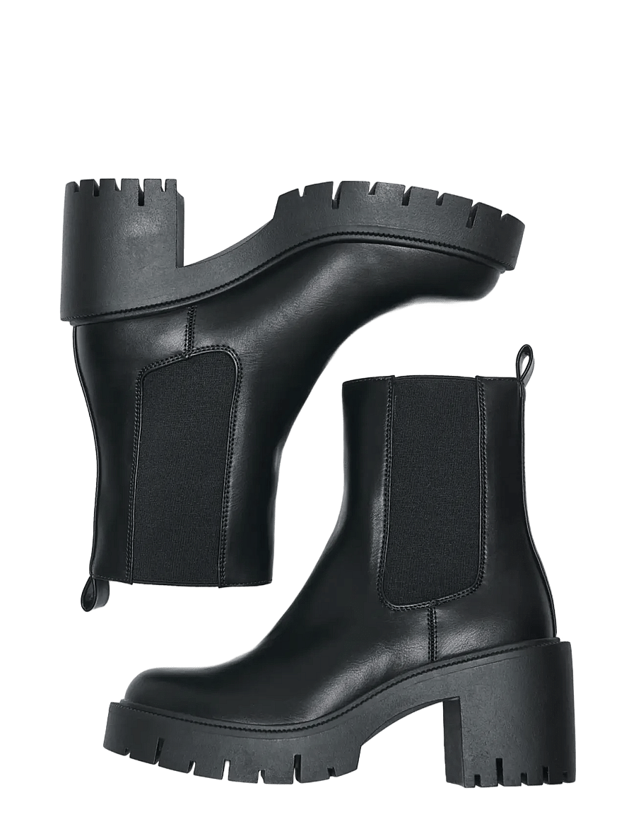 ONLY - ONLBLUEBELL-1 CHELSEA BOOT NOOS - kontsaga poolsaapad - black - 2