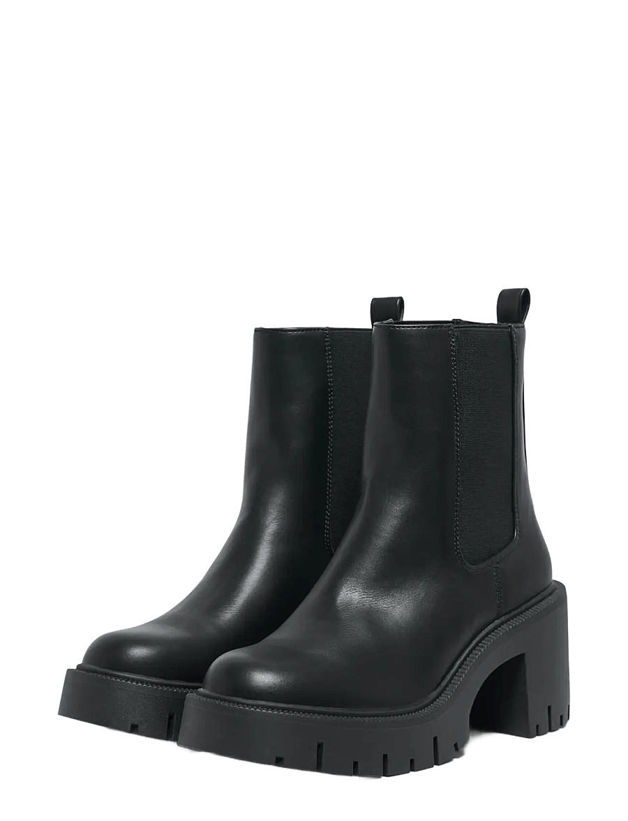 ONLY - ONLBLUEBELL-1 CHELSEA BOOT NOOS - kontsaga poolsaapad - black - 3