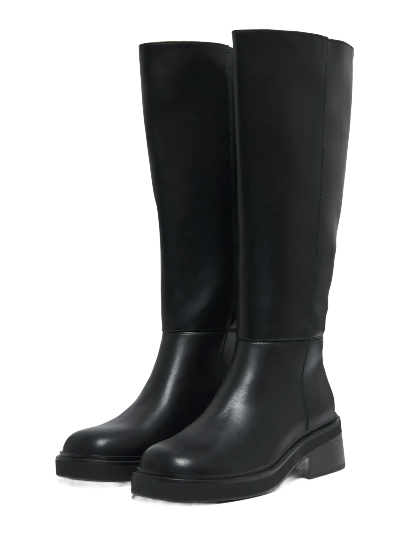 ONLY ONLBUTTER-4 KNEE HIGH BOOT - Pikad saapad - BLACK / black
