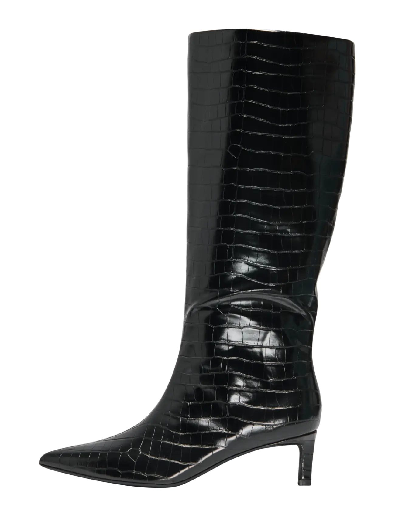 ONLY ONLBRIXTON-3 KNEE HIGH BOOT - Knee high boots - BLACK / black