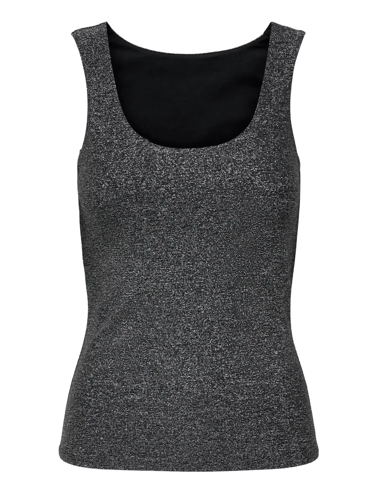 ONLY Onlea Glitter S/L 2-Ways Oberteil Jrs Noos Schwarz - XS - Damen