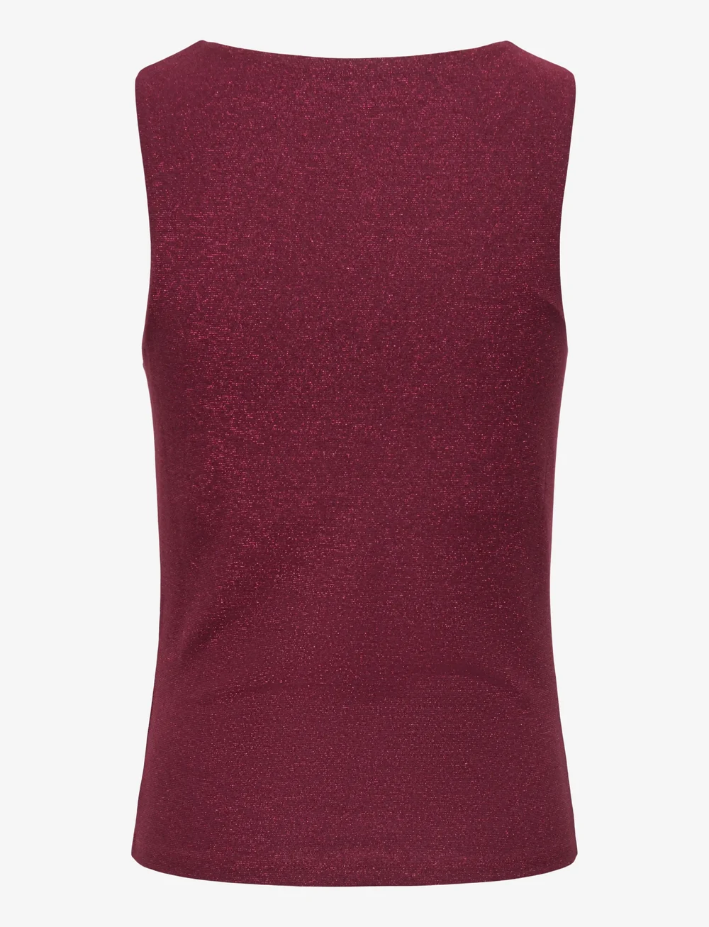 ONLY - ONLEA GLITTER S/L 2-WAYS TOP JRS NOOS - Ärmellose tops - chocolate truffle - 2