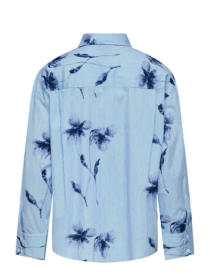 ONLY - ONLNANO LIFE LS SHIRT WVN - långärmade skjortor - bright white - 1