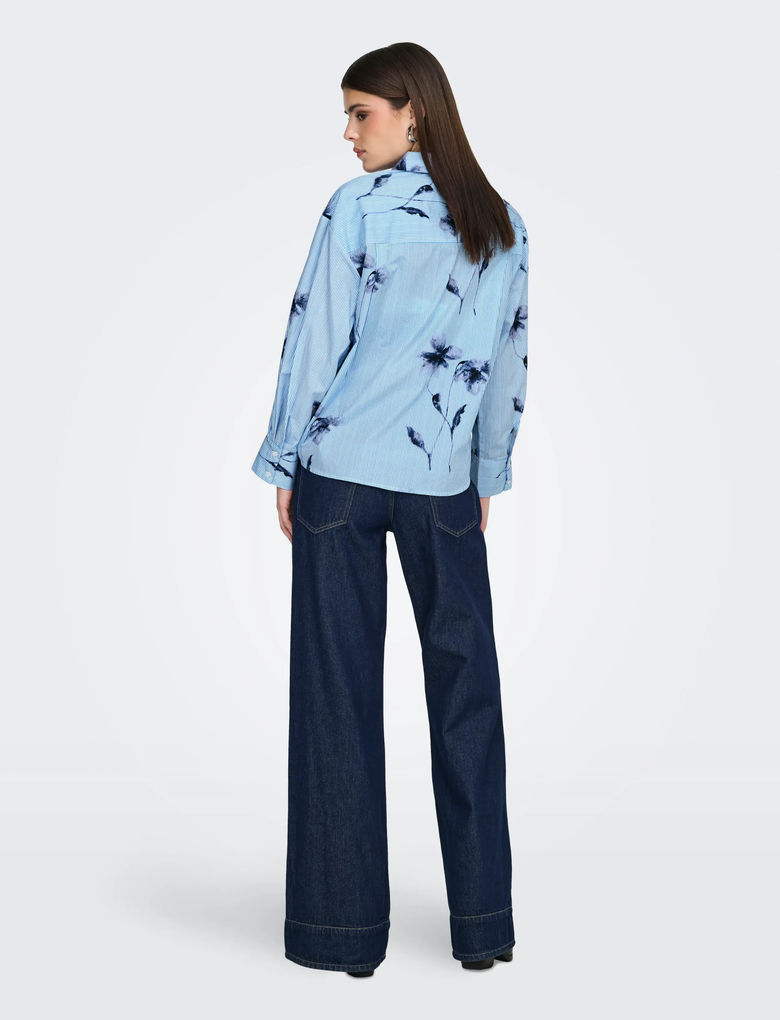 ONLY - ONLNANO LIFE LS SHIRT WVN - langärmlige hemden - bright white - 3