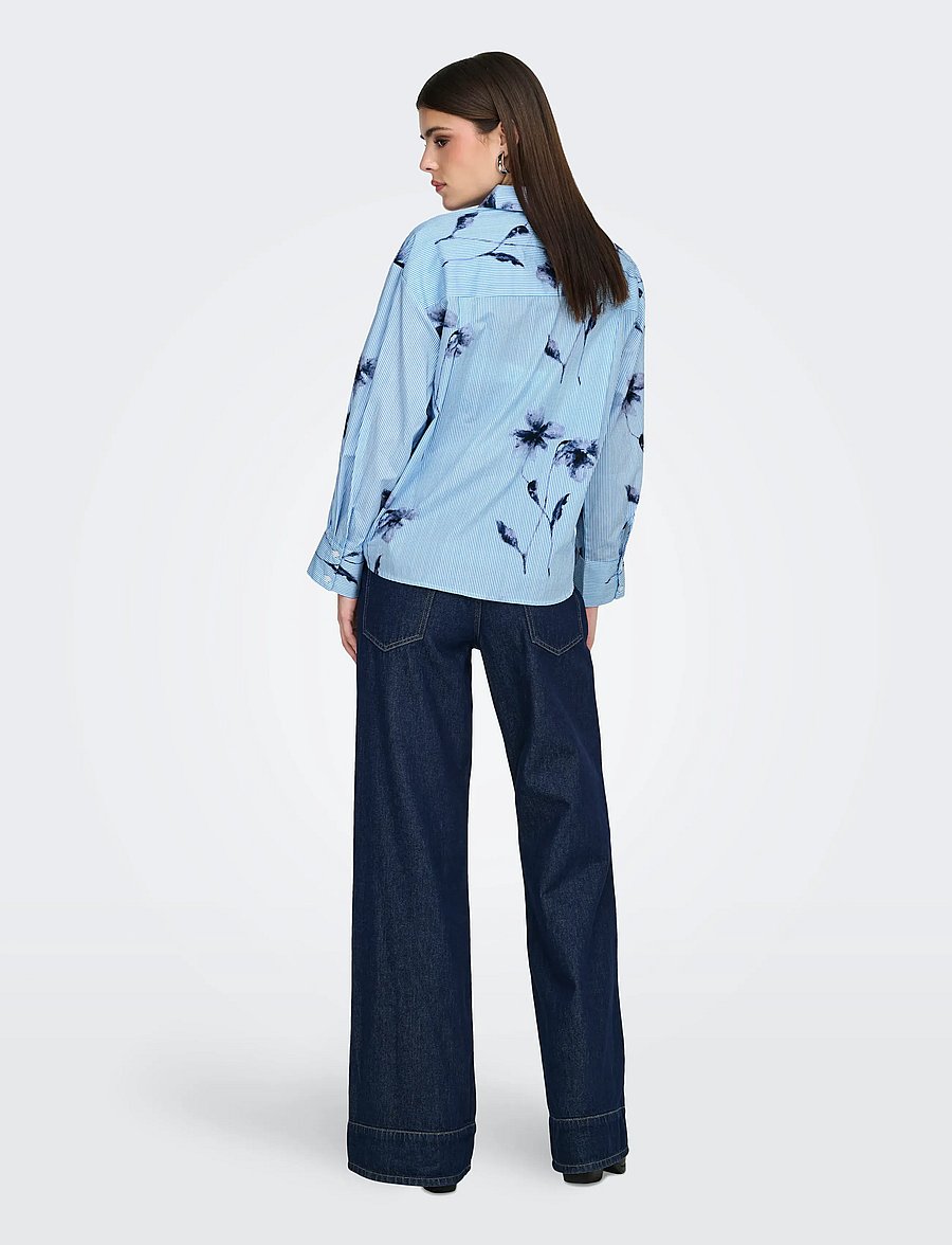ONLY - ONLNANO LIFE LS SHIRT WVN - langärmlige hemden - bright white - 3