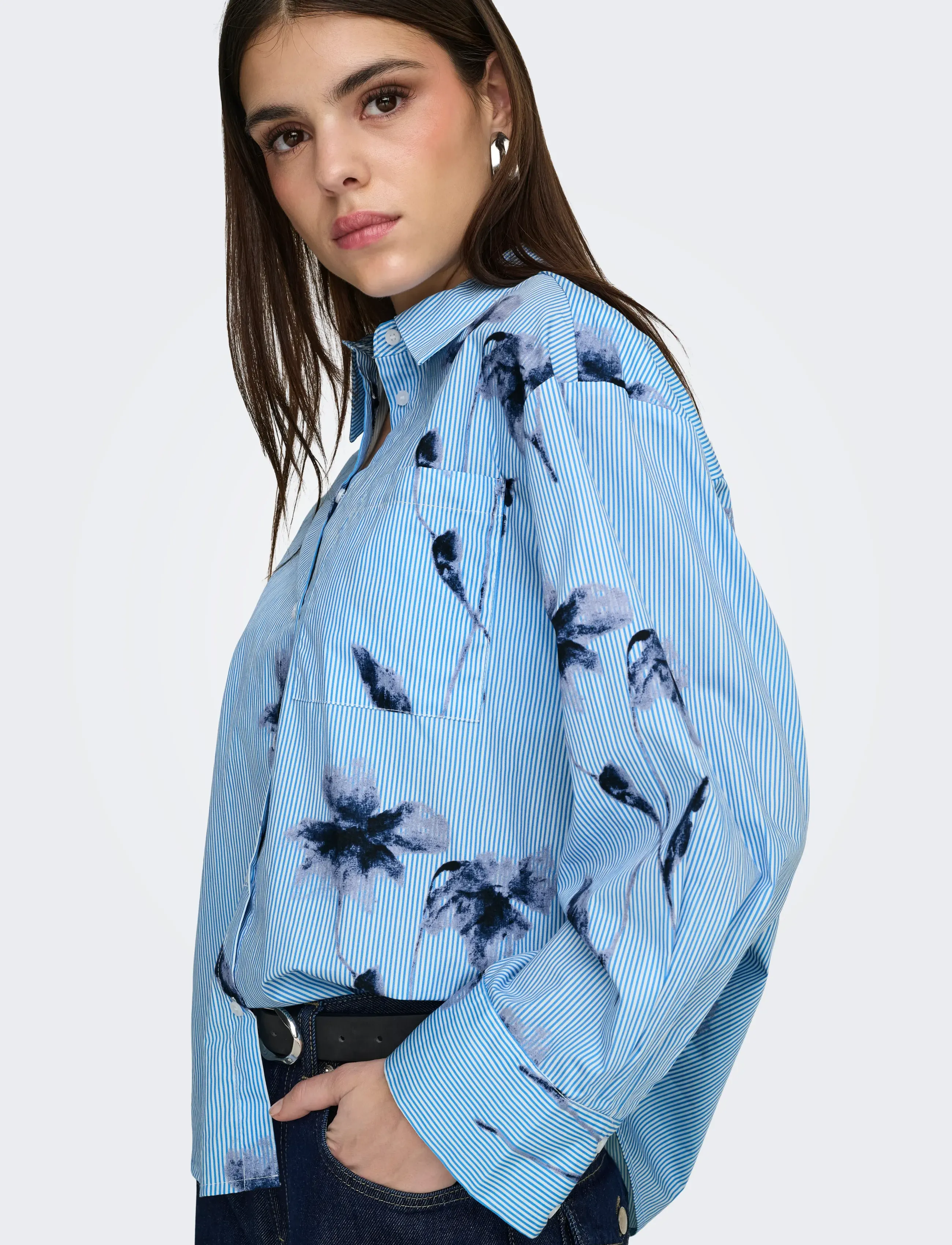 ONLY Onlnano Life Ls Shirt Wvn skjortor dam – bild 6