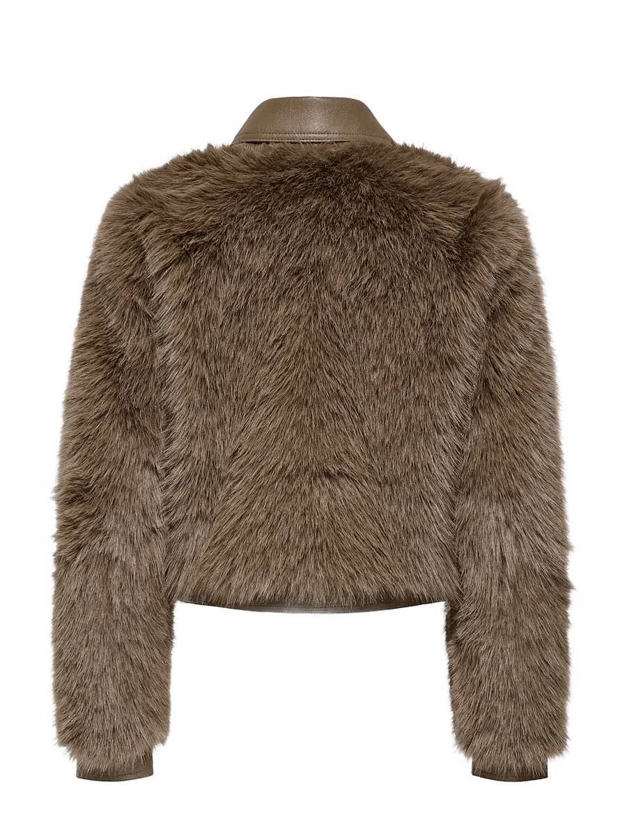 ONLY - ONLYUMI LIFE FAUX FUR JACKET OTW - faux fur - mountain trail - 2