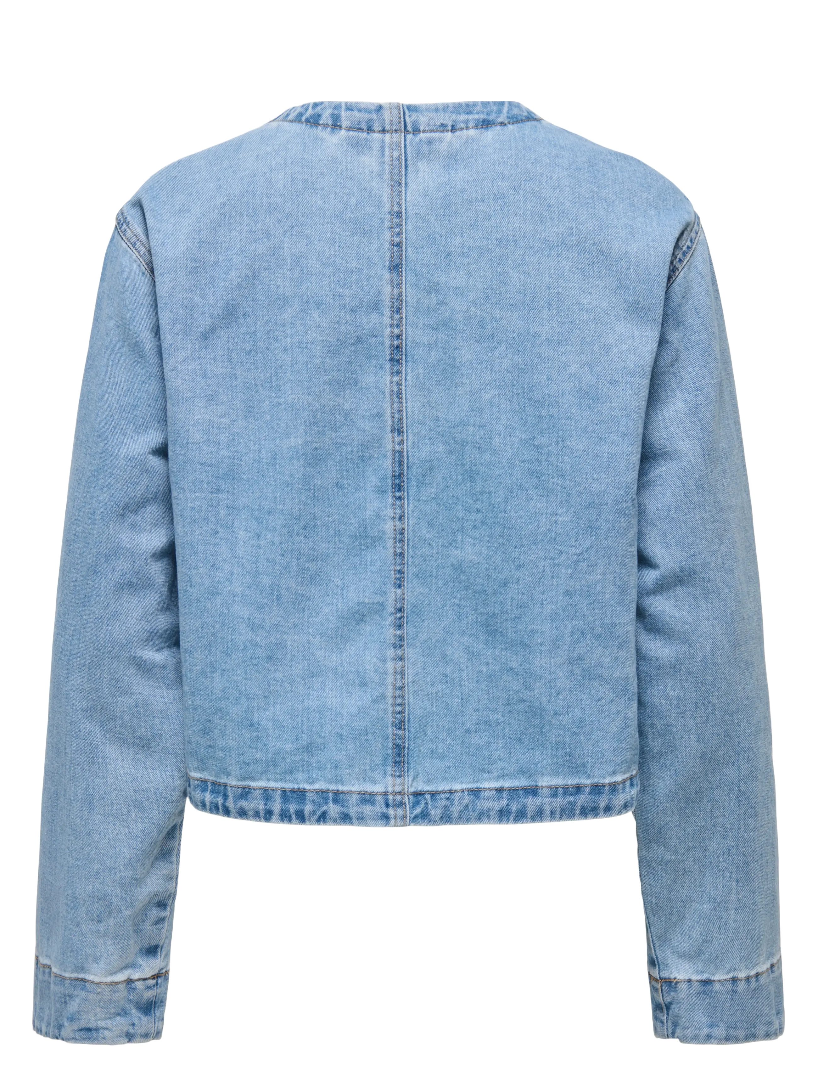 ONLY - ONLPALMA LS POC DNM JKT GUA - forårsjakker - light blue denim - 2