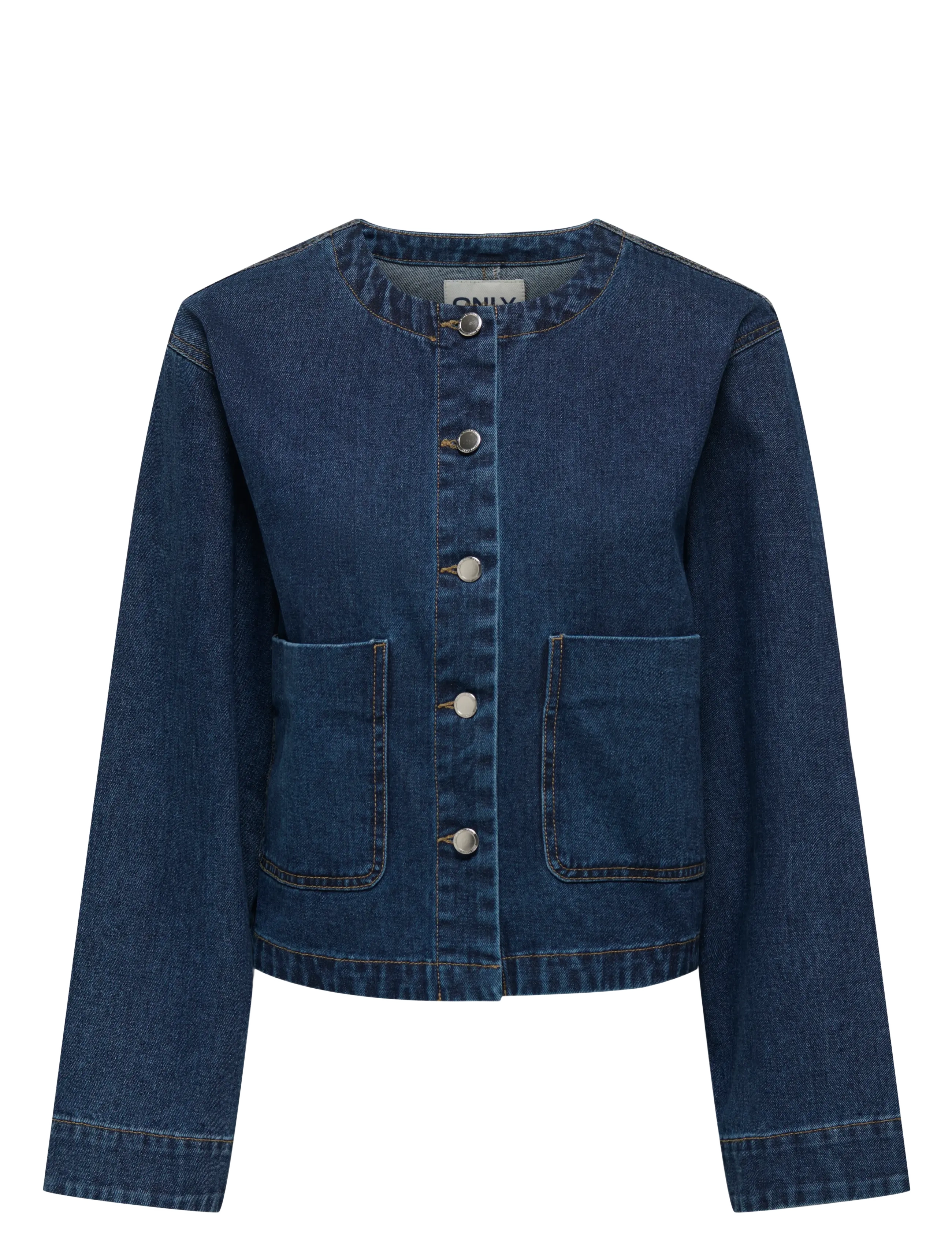 ONLY Onlpalma Ls Poc Dnm Jkt Gua, XL, Blue, Jakker > Denim, Dame