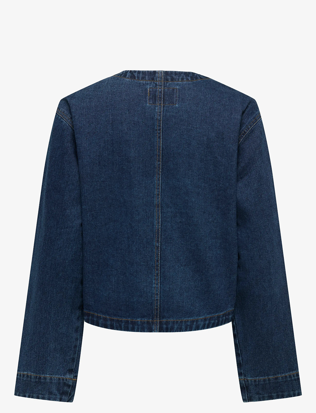 ONLY - ONLPALMA LS POC DNM JKT GUA - denimjakker - medium blue denim - 1