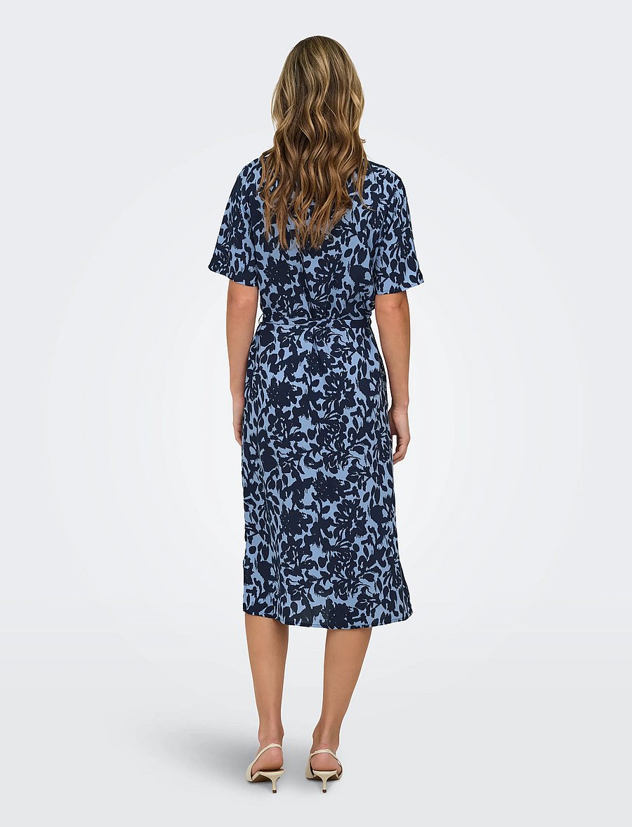 ONLY - ONLYASMIN S/S SHIRT DRESS WVN NOOS - hemdkleider - serenity - 3