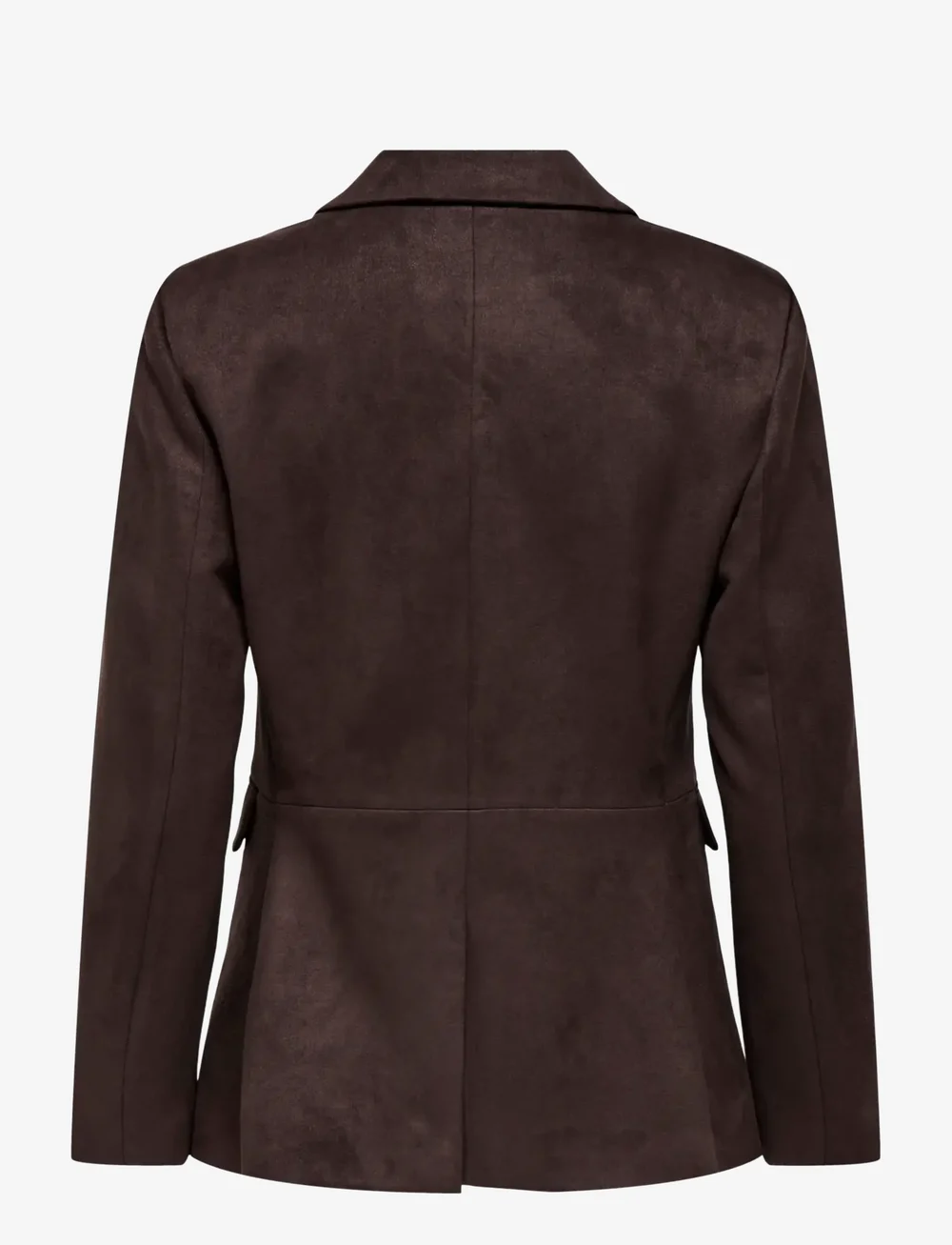 ONLY - ONLYLVA LIFE L/S FAUX SUEDE BLAZER TLR - einreihige blazer - black coffee - 1