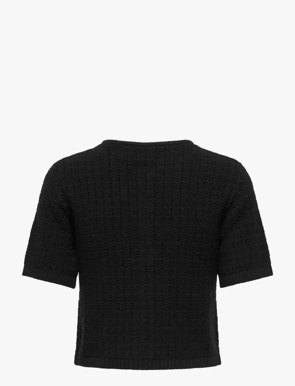 ONLY - ONLKIEL S/S BUTTON CARD KNT MOCH - cardigans - black - 1