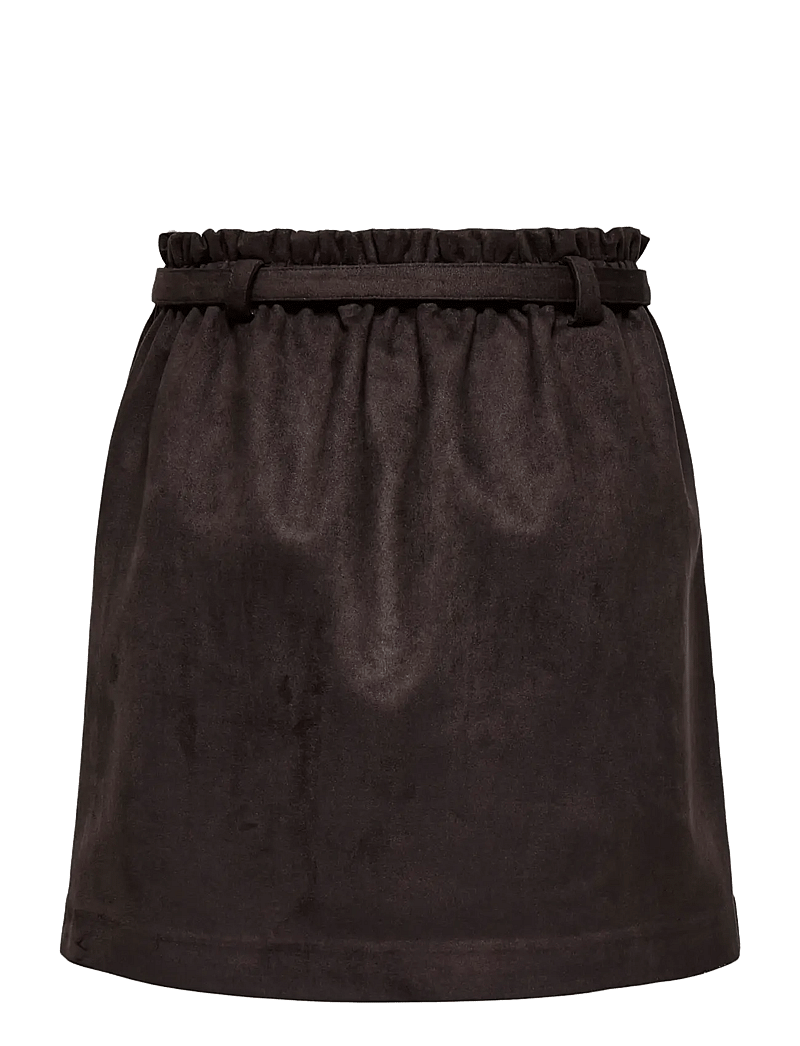 ONLY - ONLDIANE HEIDI LIFE FAUX SUEDE SKIRT OTW - korte nederdele - mole - 2