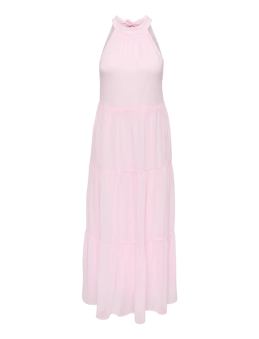 ONLY - ONLPETRA LIFE HALTER NECK ANK DRESS WVN - abendkleider - cherry blossom - 1