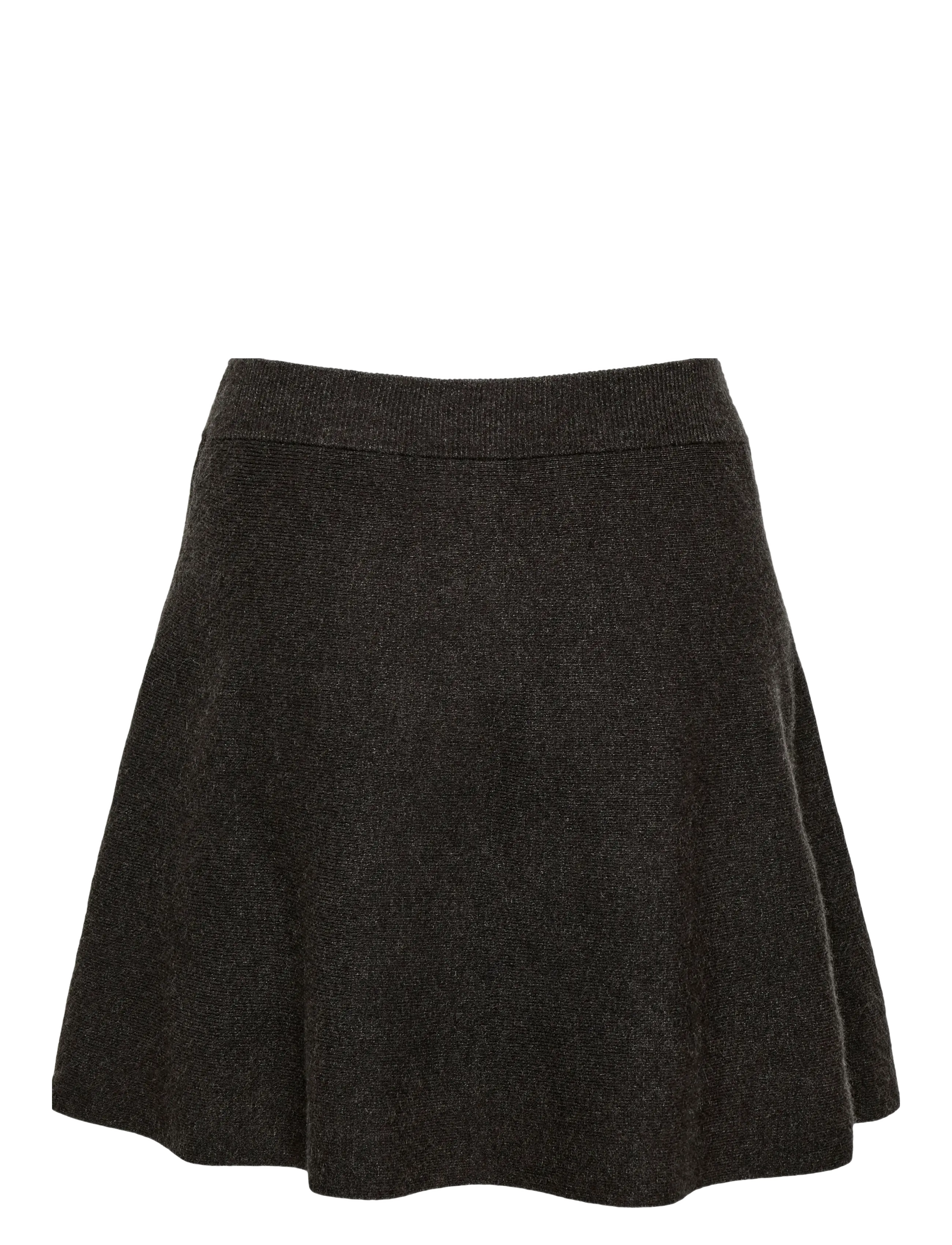 ONLY - ONLCOSIMA SHORT SKATER SKIRT EX KNT - kurze röcke - chocolate torte - 2