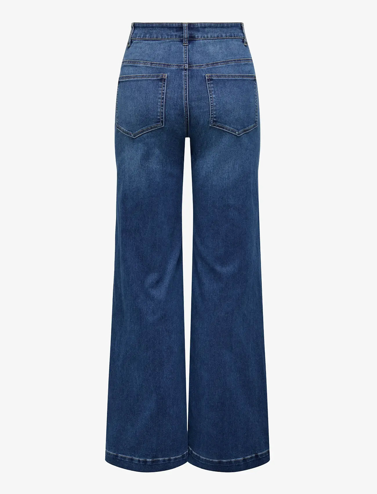 ONLY - ONLMADISON-ROYAL HW WIDE DNM BF GUA - dark blue denim - 2