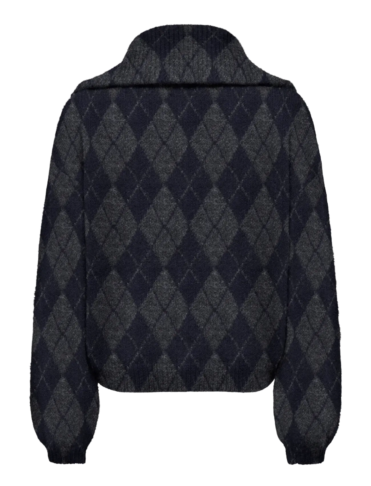 ONLY - ONLMAROON LS ZIP COLLAR CARDIGAN KNT - cardigans - night sky - 1